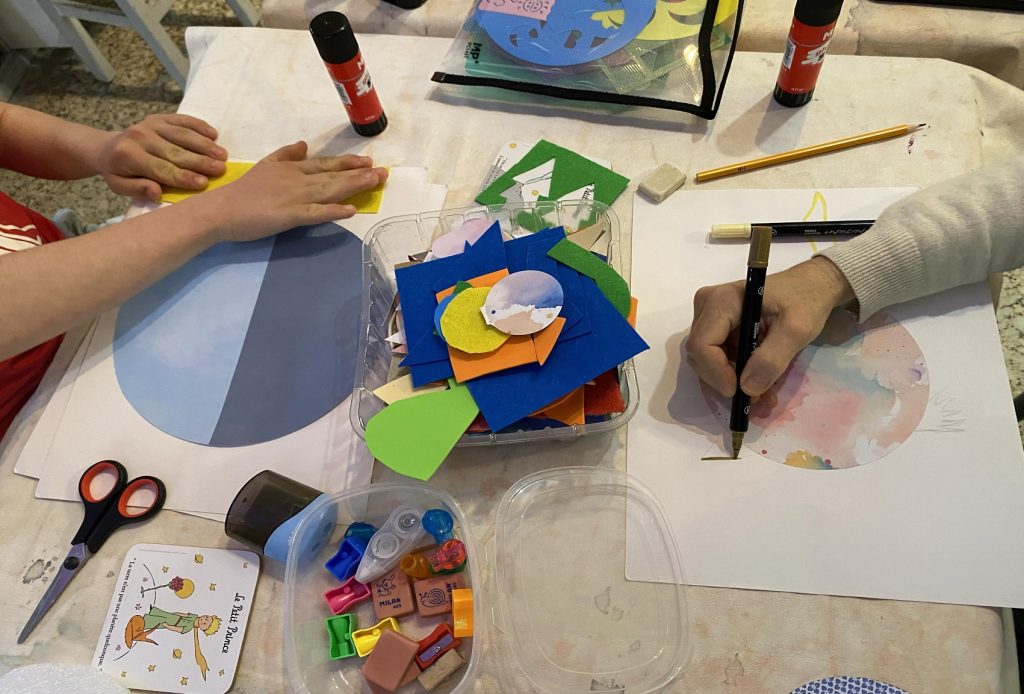 El viaje del Principito: El planeta de la curiosidad. Taller familiar de ilustración