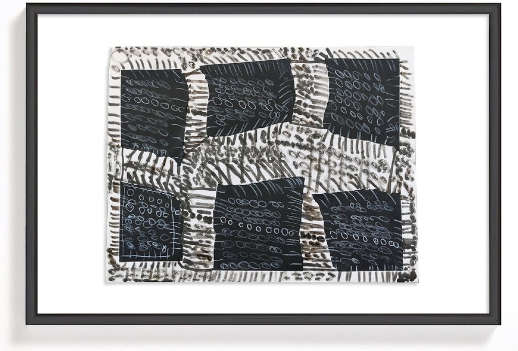 Fragmentos y conexiones: La creación abstracta y colectiva en blanco y negro.